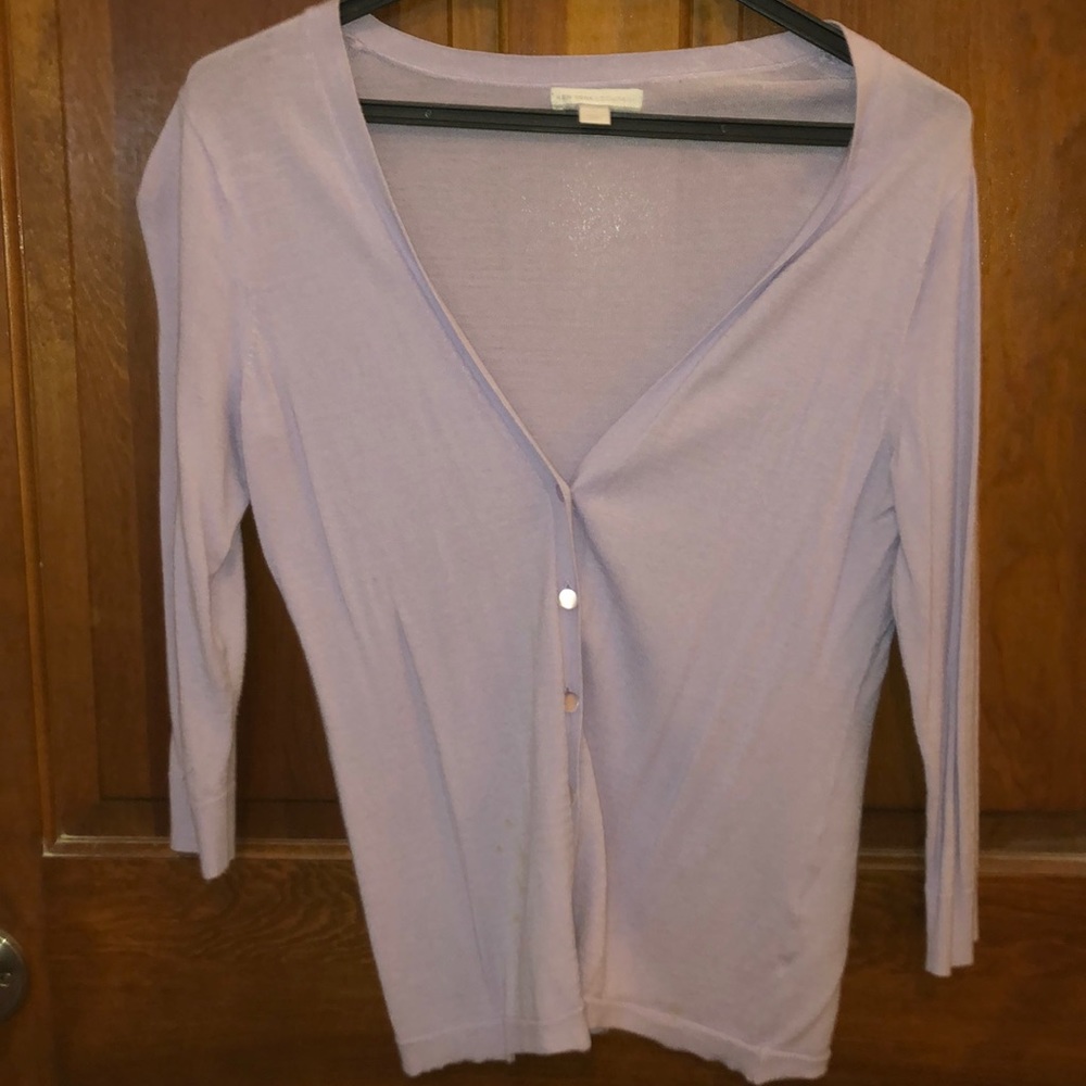 Lavender cardigan